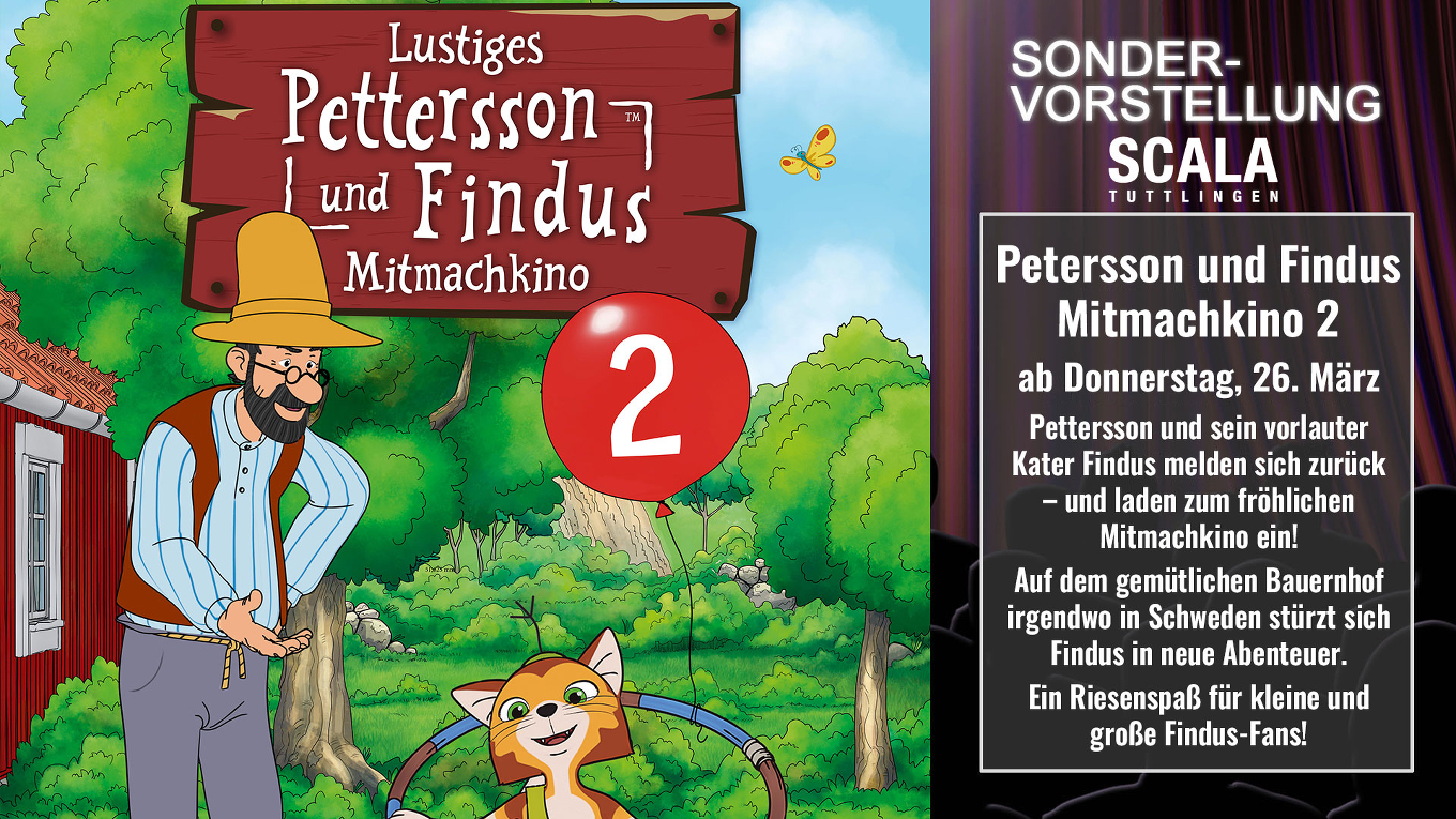 Lustiges Pettersson und Findus Mitmachkino 2
