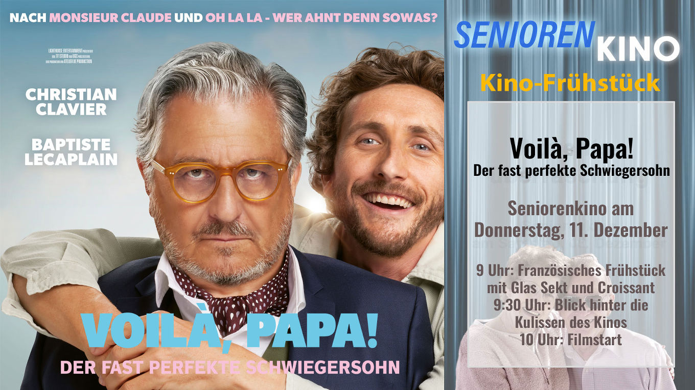 Voilà, Papa! – Der fast perfekte Schwiegersohn