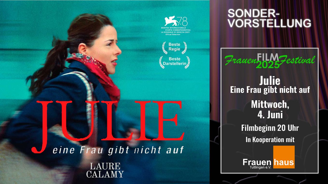 Julie eine Frau gibt nicht auf